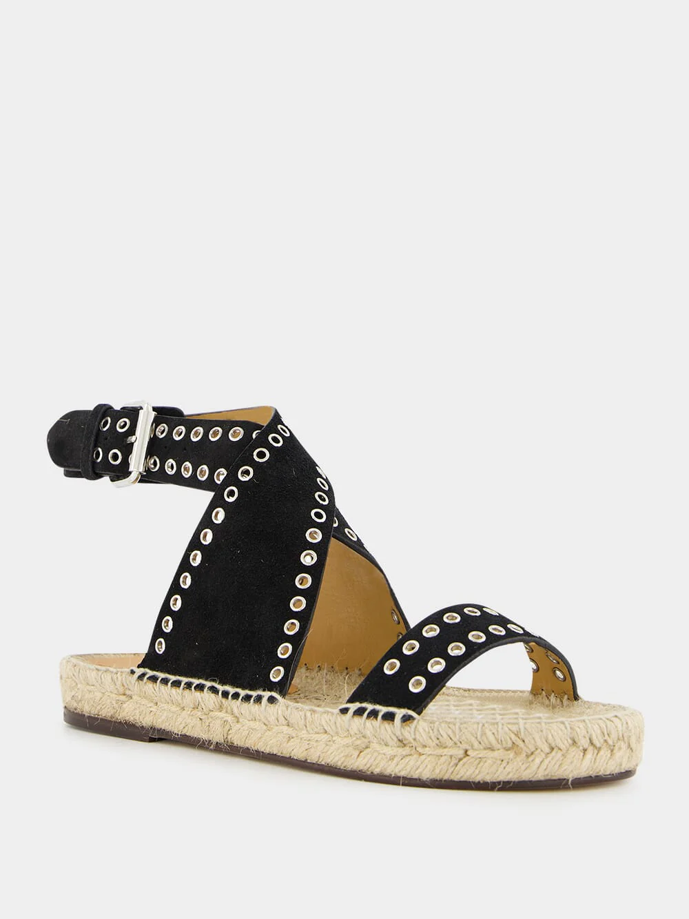 Illya Studded Suede Sandals - Image 2