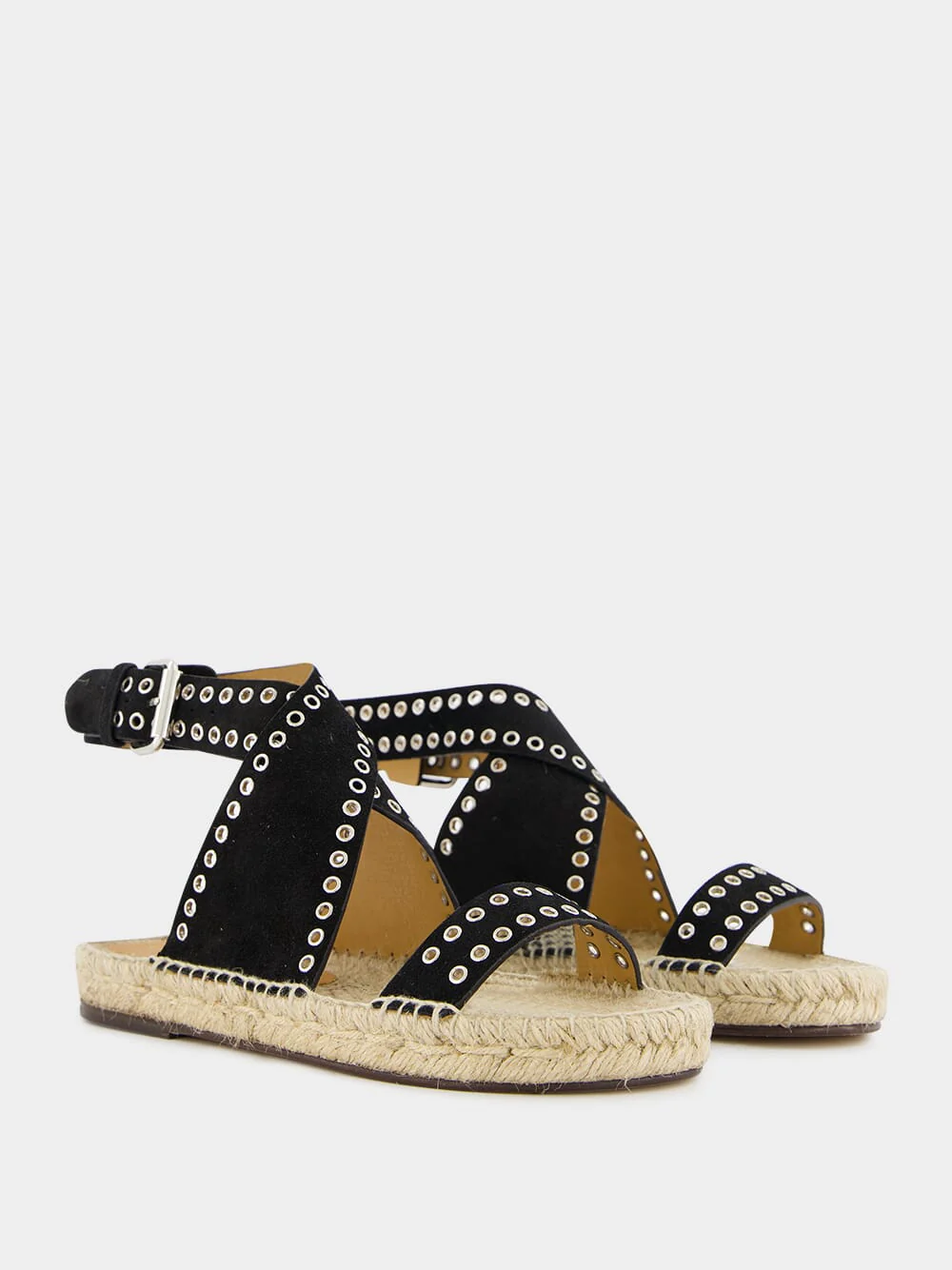 Illya Studded Suede Sandals - Image 3
