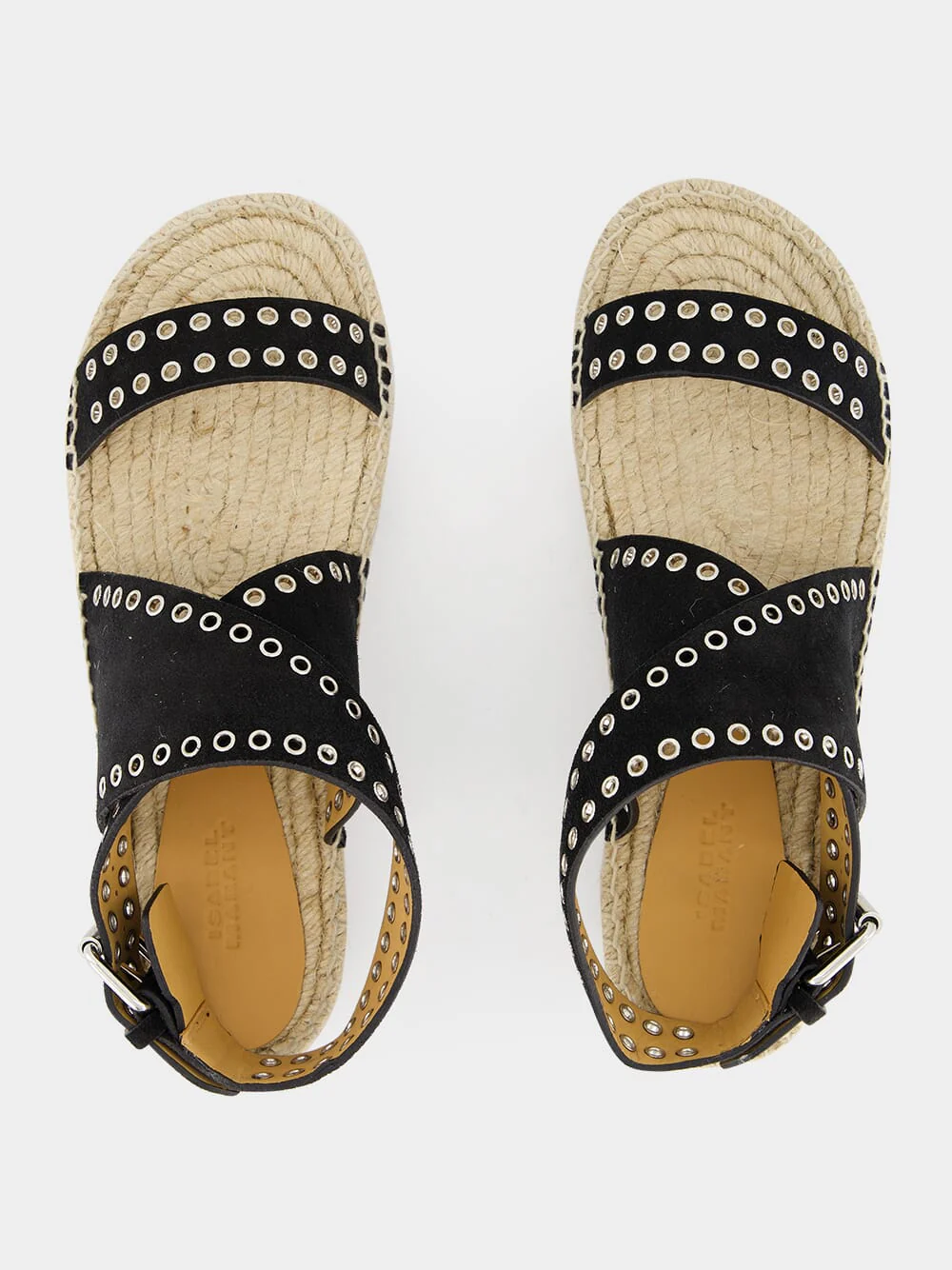 Illya Studded Suede Sandals - Image 4