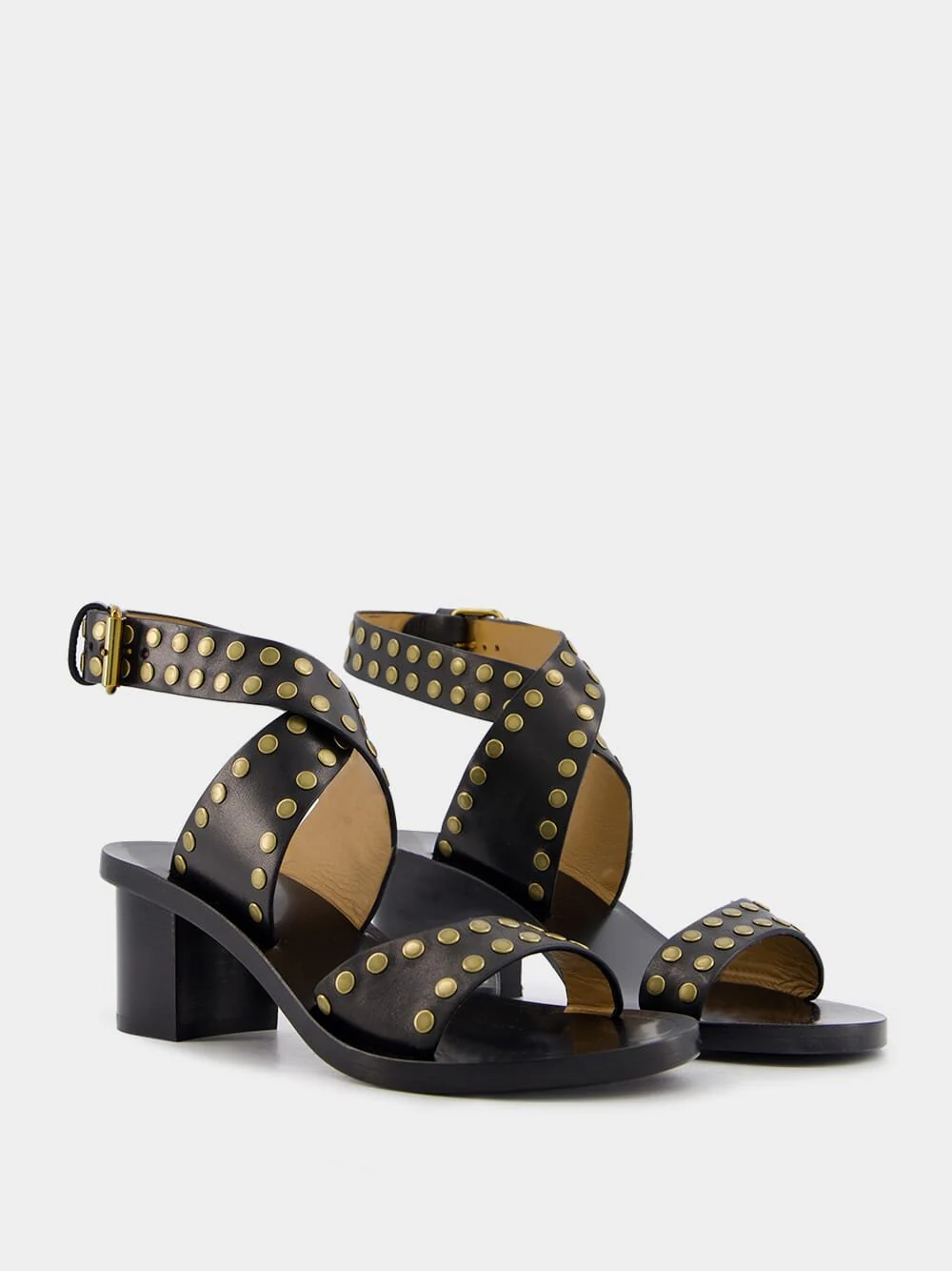 Studded Strappy Sandals - Image 3
