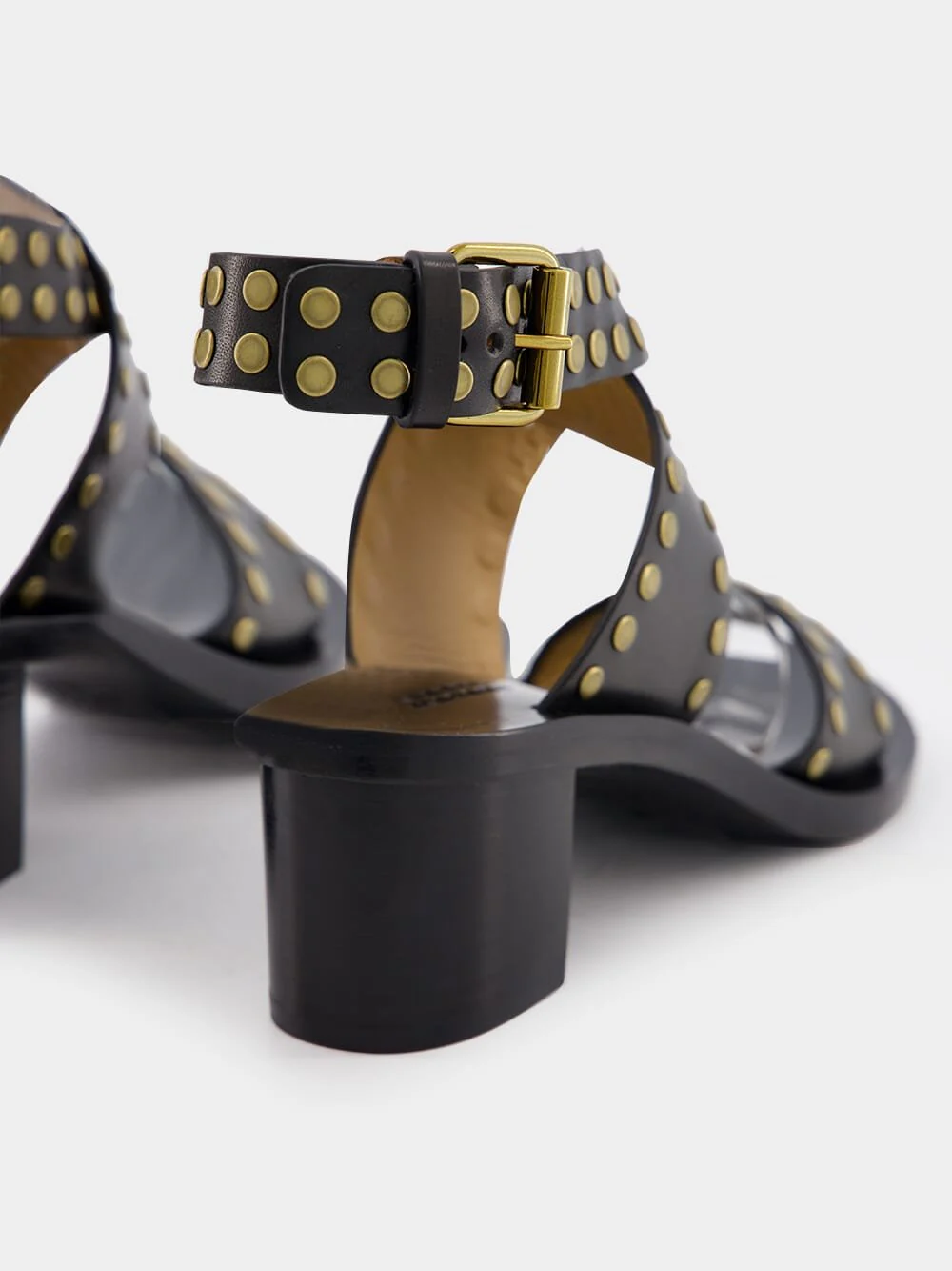 Studded Strappy Sandals - Image 6