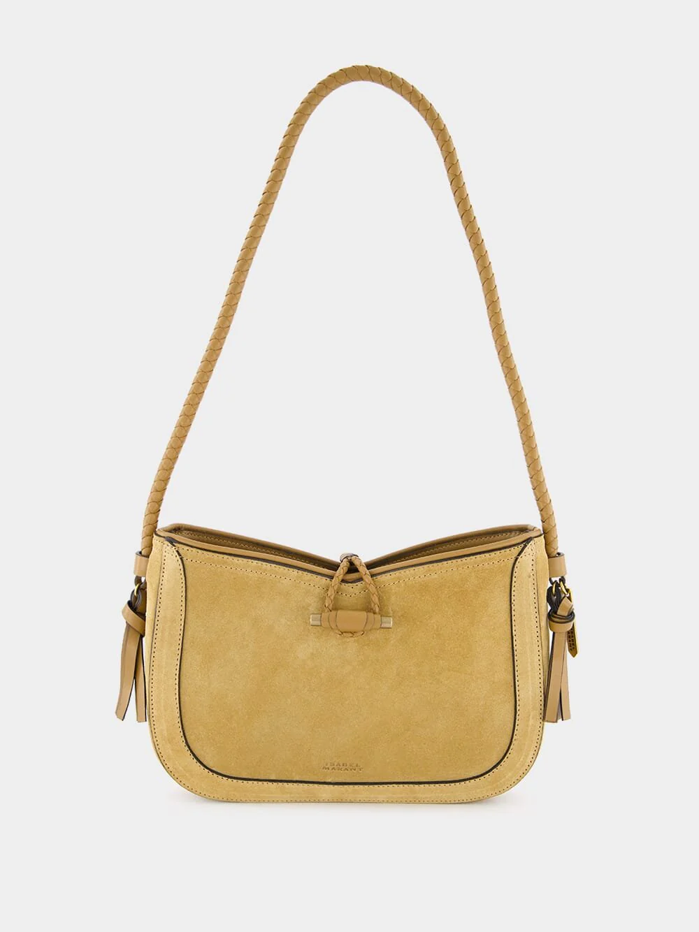 Vigo Suede Brown Shoulder Bag