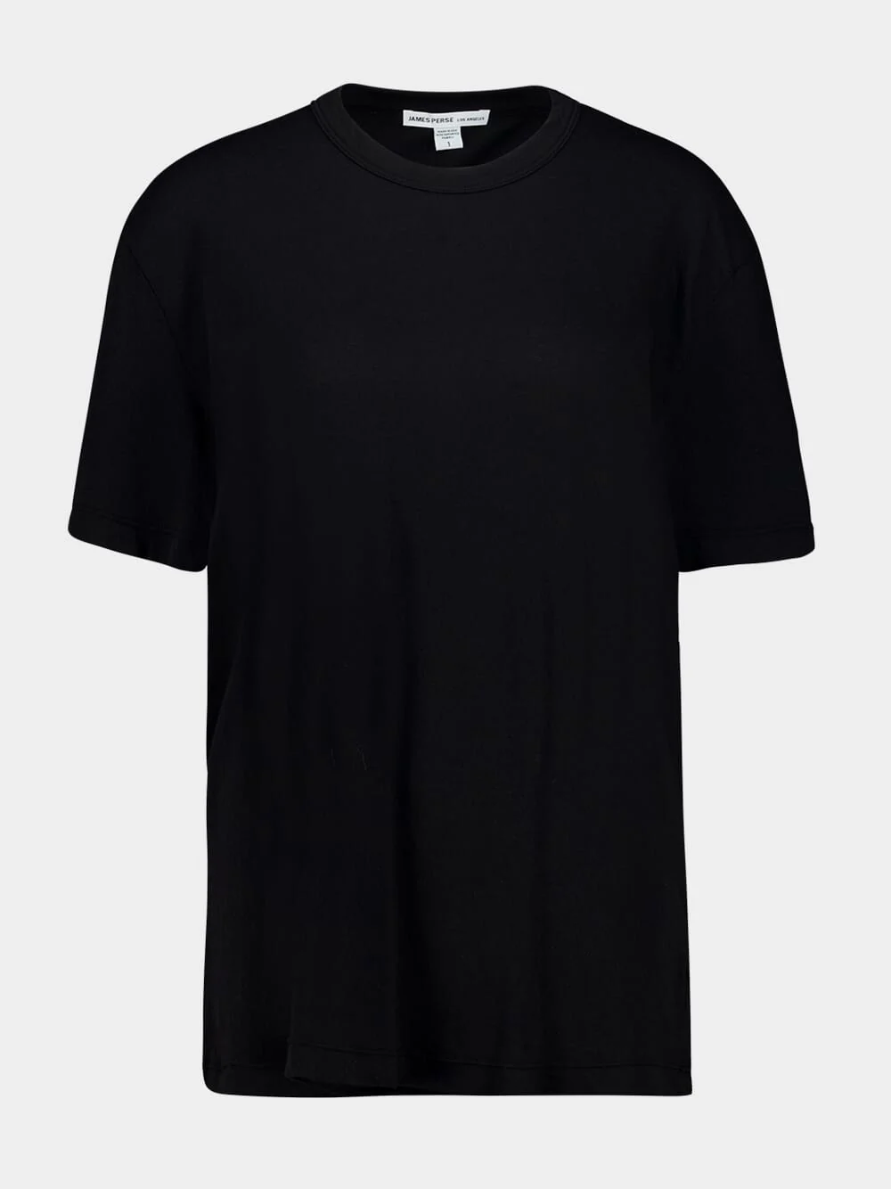 Black Oversized Fit Short-Sleeve T-Shirt