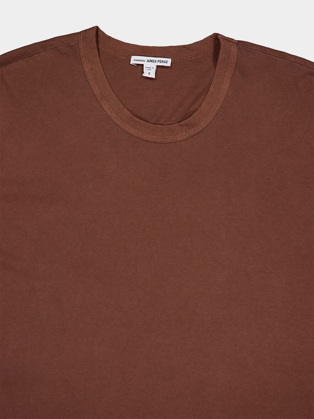 Classic Brown Cotton T-shirt - Image 3