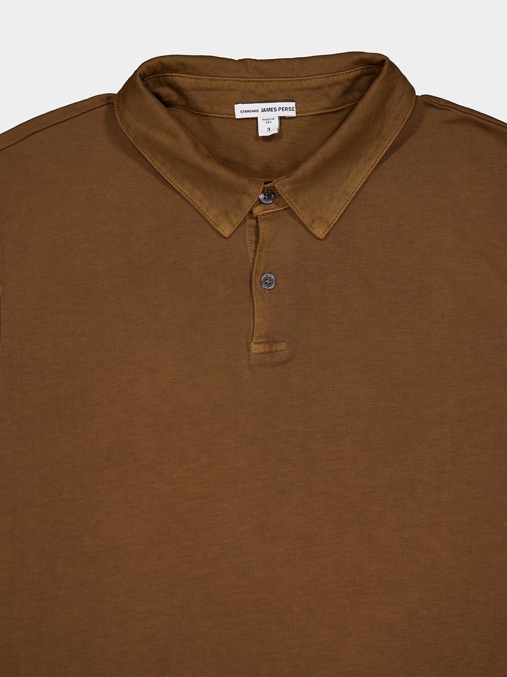 Classic Brown Polo Shirt - Image 3