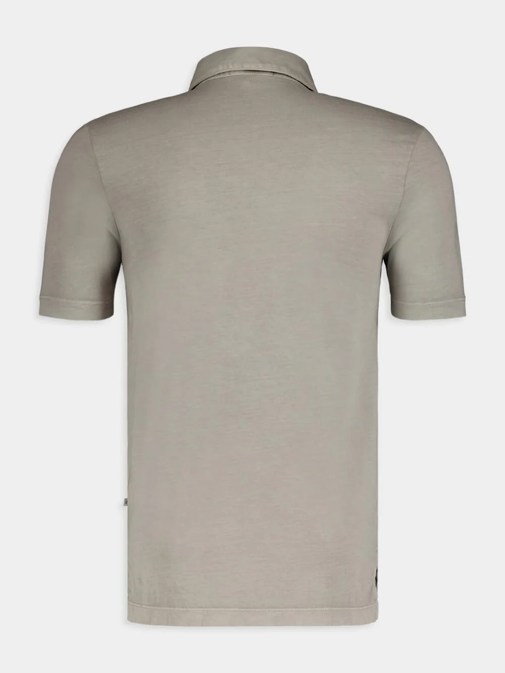 Short-Sleeved Classic Green Polo Shirt - Image 2