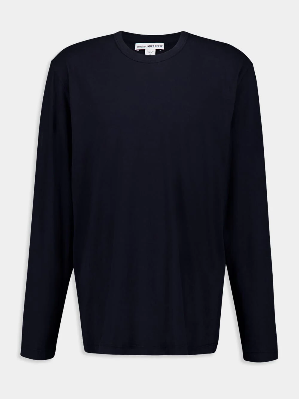 Long Sleeve Cotton Crew Neck