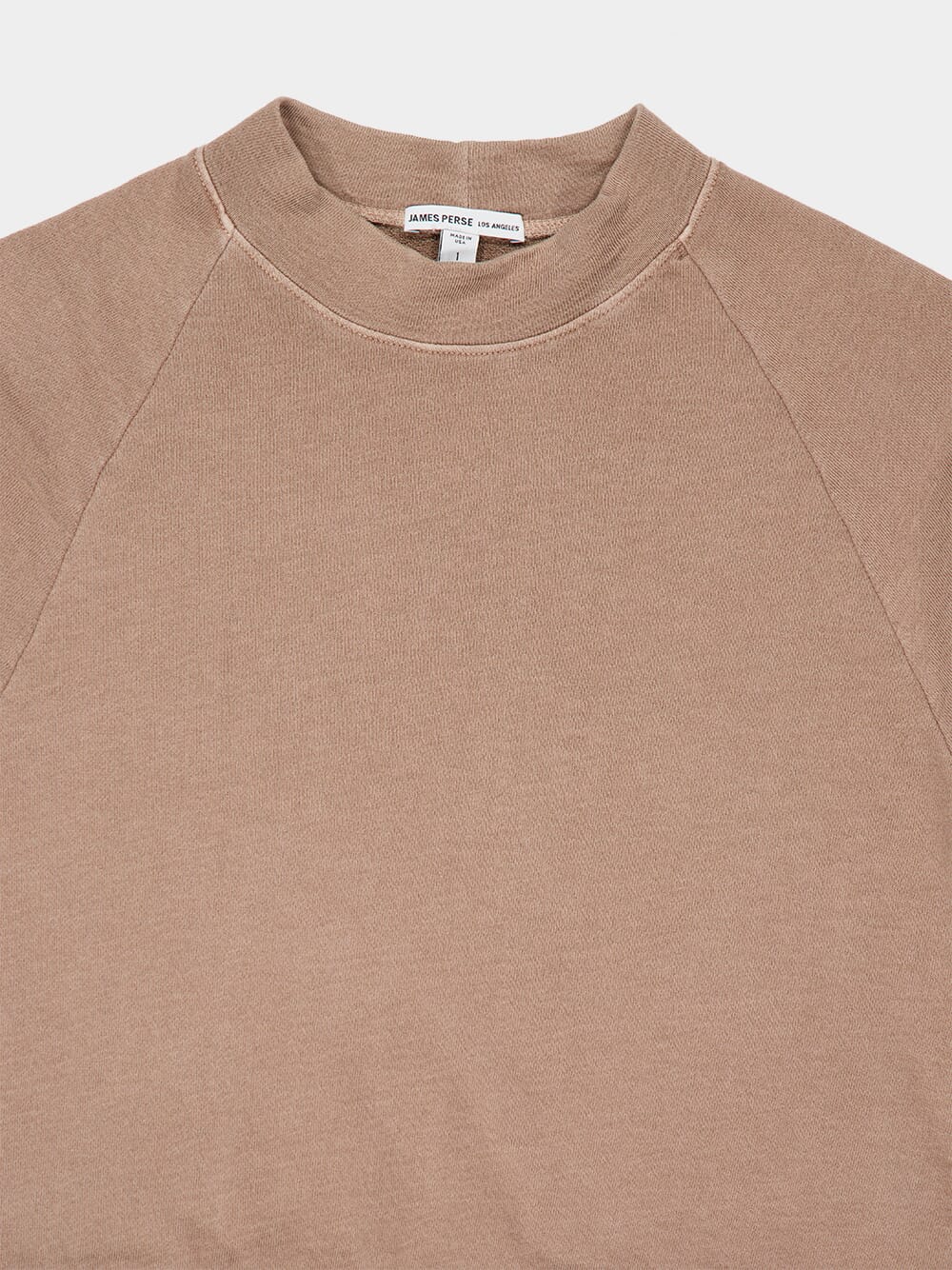 Coffee Brown Cropped Sweatshirt - Image 3