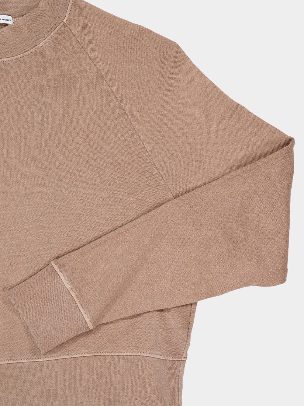 Coffee Brown Cropped Sweatshirt - Image 4