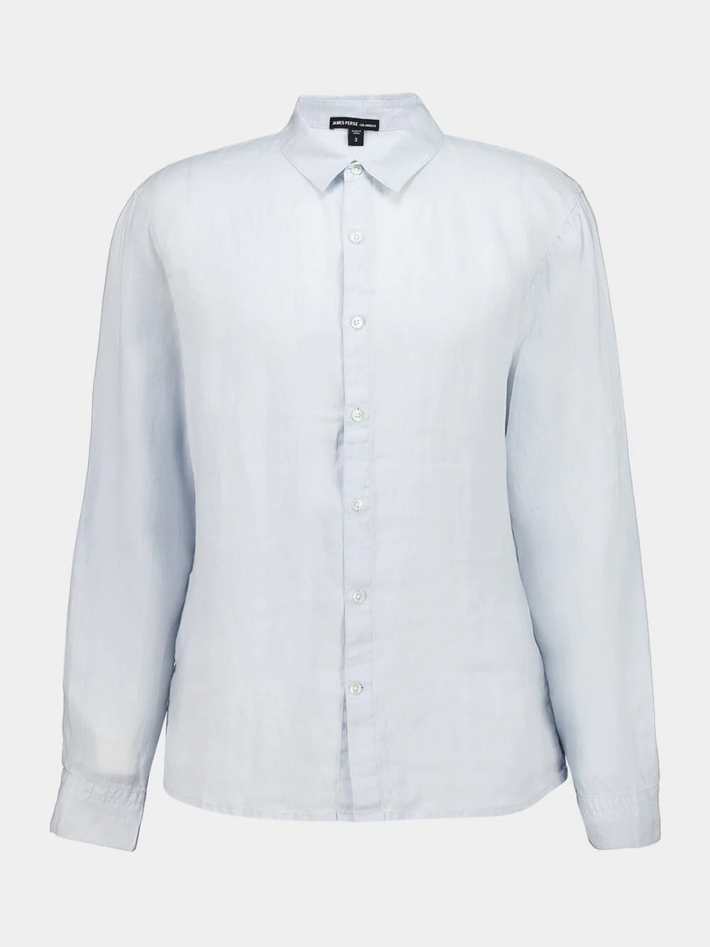 Light Blue Classic Linen Shirt