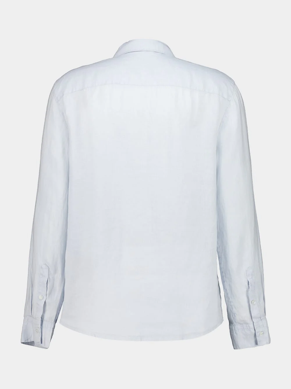 Light Blue Classic Linen Shirt - Image 2