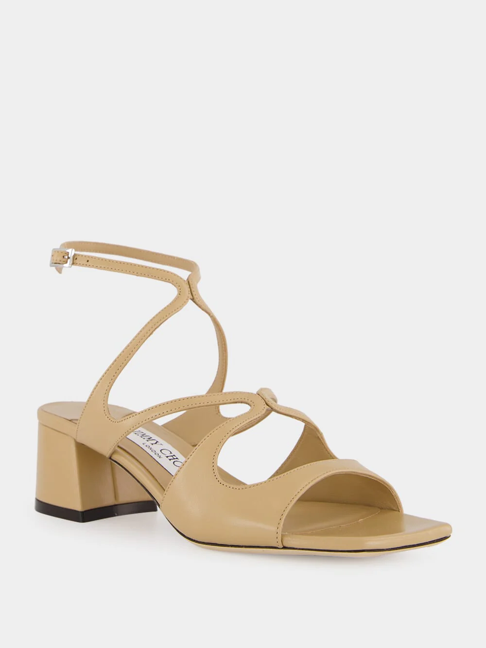 Azilia 45 Chai Nappa Leather Sandals - Image 2