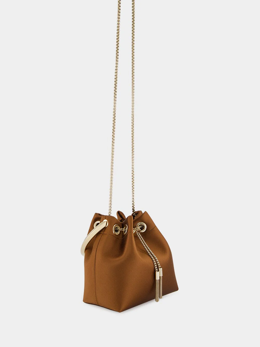Bronze Satin Bon Bon Handbag - Image 3