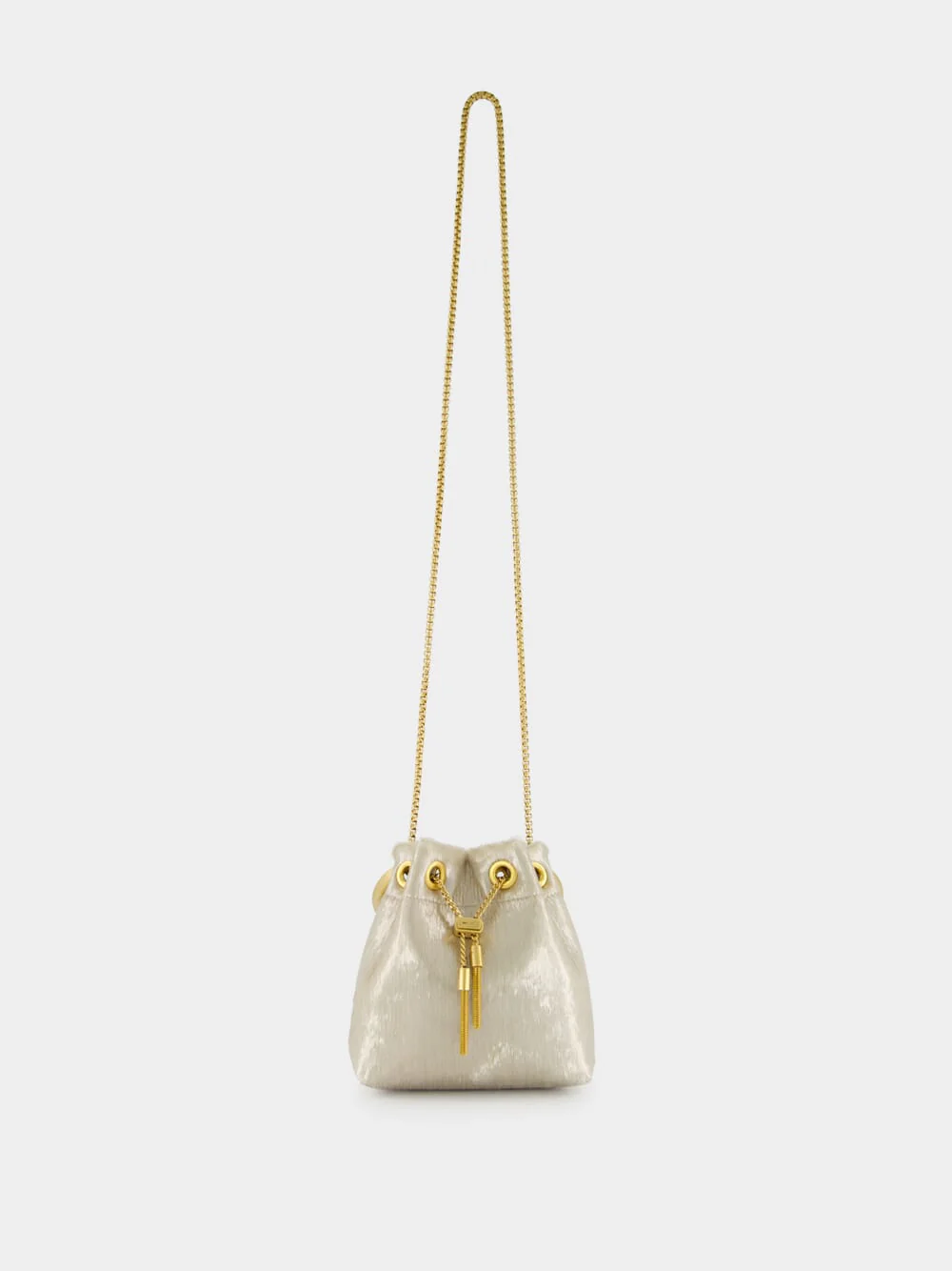 Champagne Bon Bon Gold Bucket Bag - Image 2