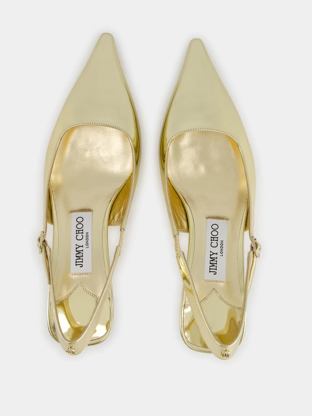 Gold Amel Slingback Pumps - Image 4