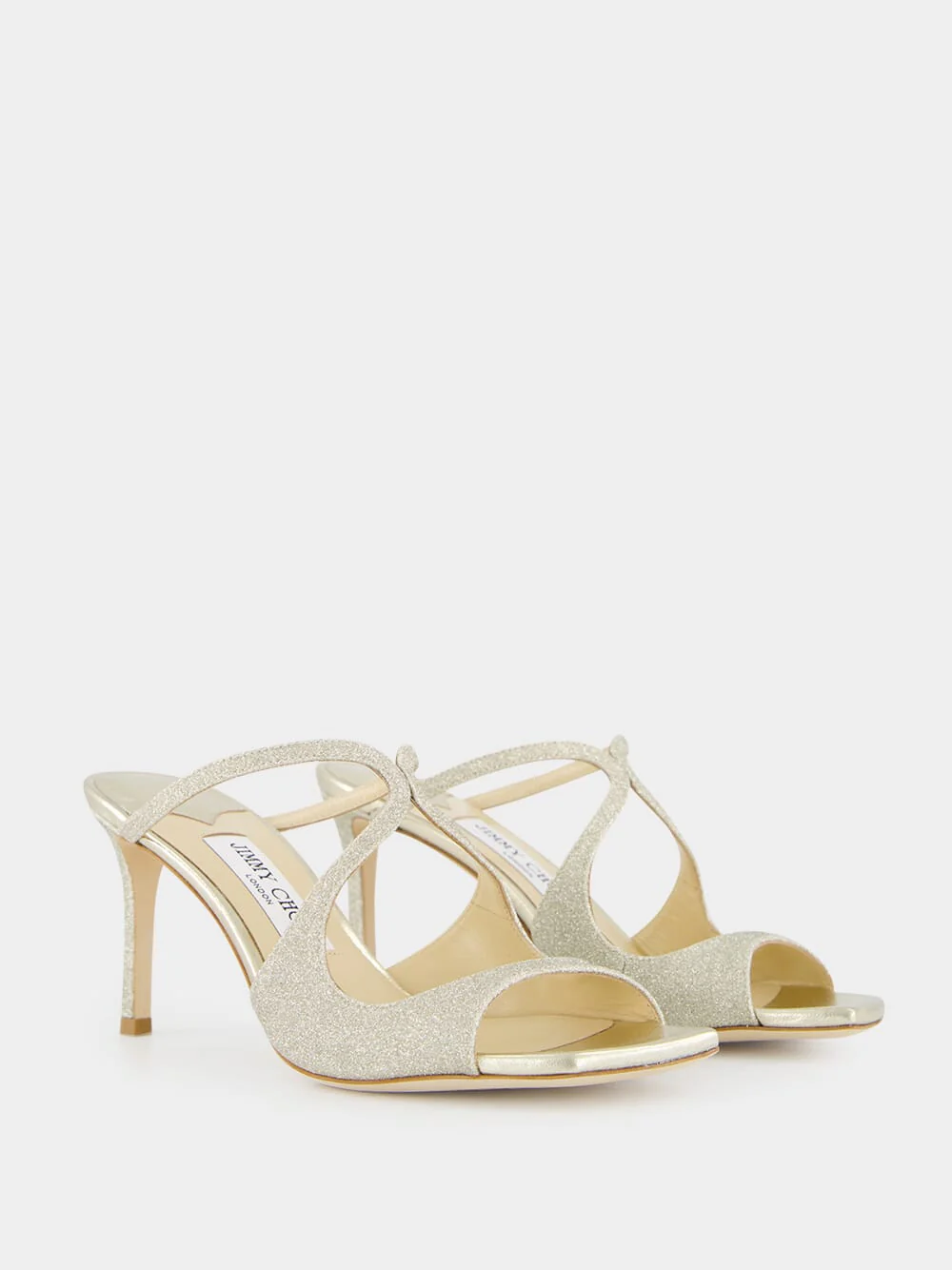 Platinum Ice Anise Glitter Sandals - Image 3
