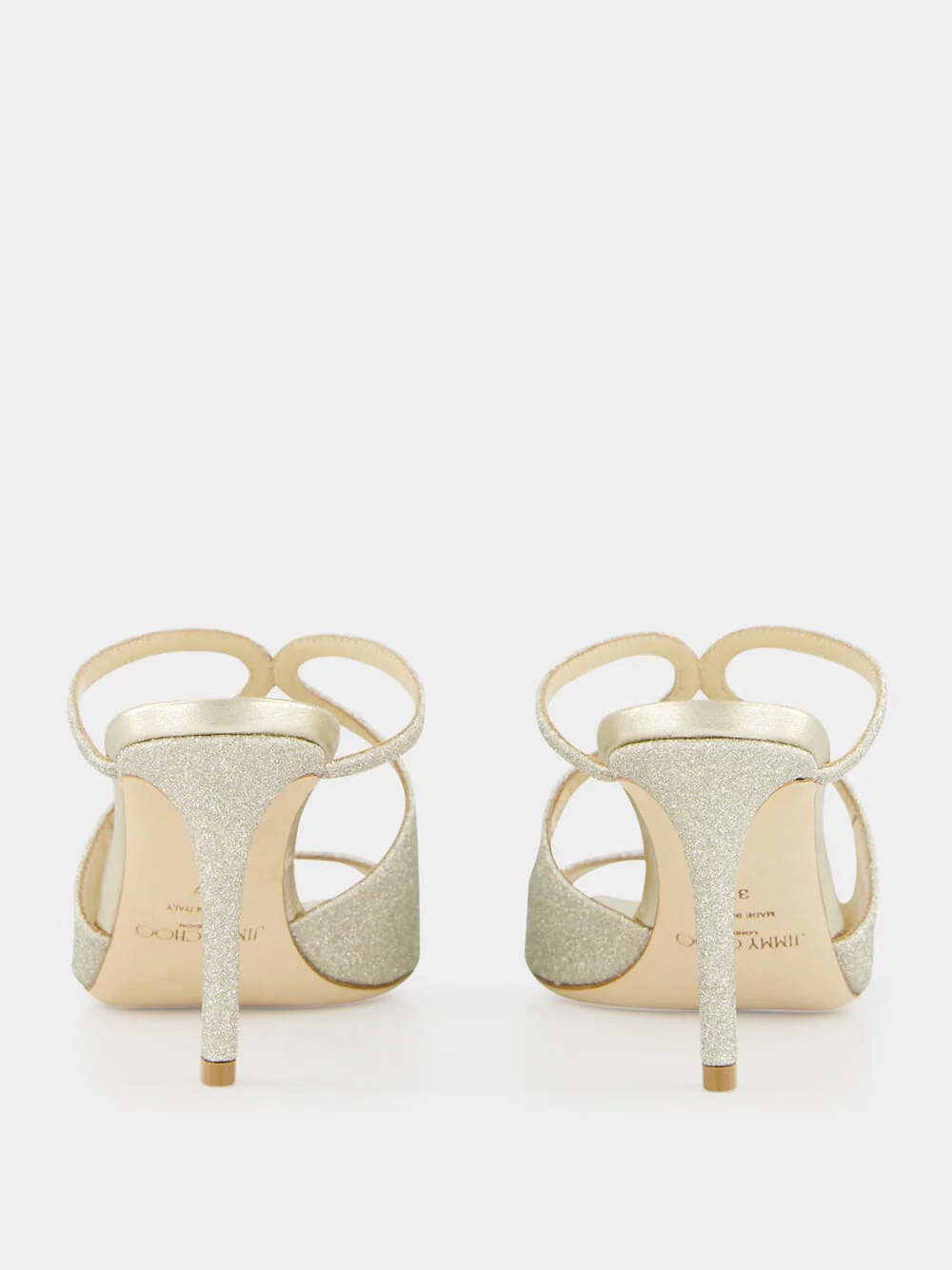 Platinum Ice Anise Glitter Sandals - Image 5