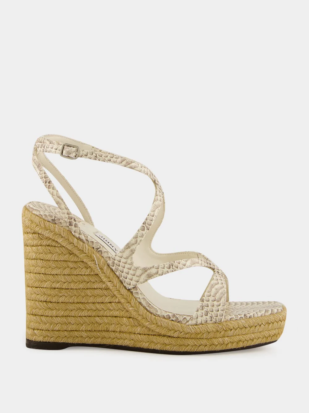 Roccia Embossed Leather Ayla Wedges