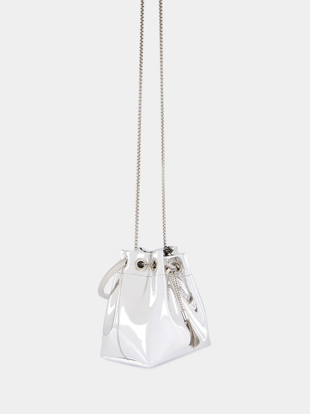 Silver Bon Bon Mirror Mini Bag - Image 3