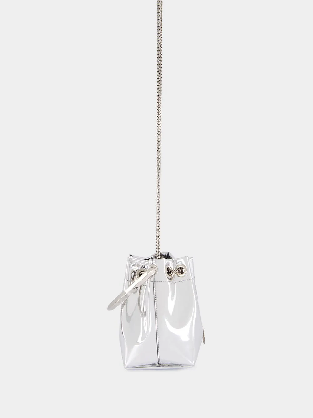 Silver Bon Bon Mirror Mini Bag - Image 4