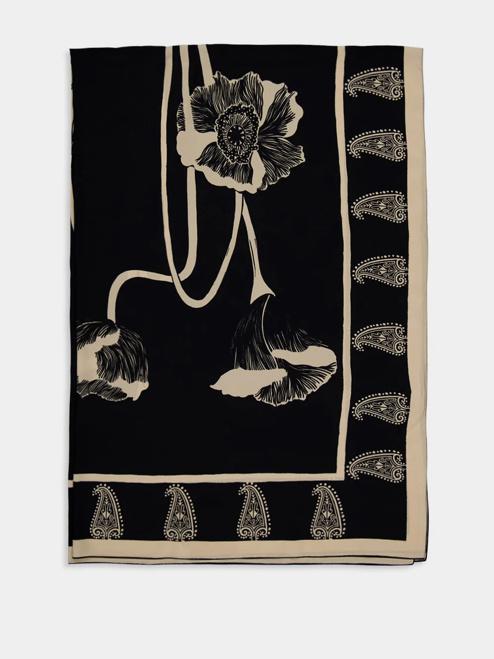 Black Rapsodia De Amapola Shawl - Image 4
