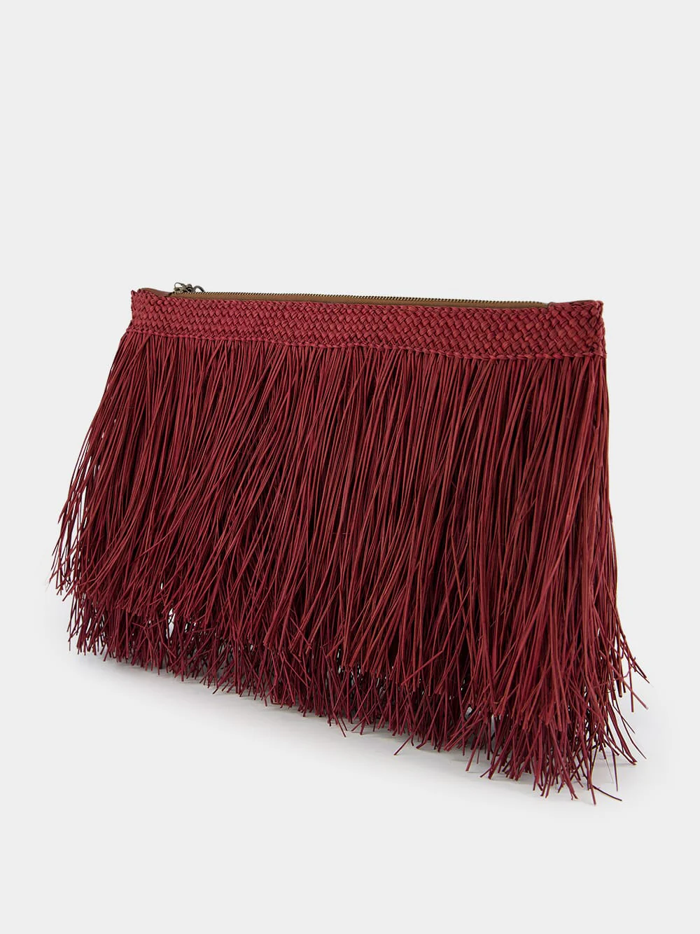 Fringed Leather Pouch - Image 4