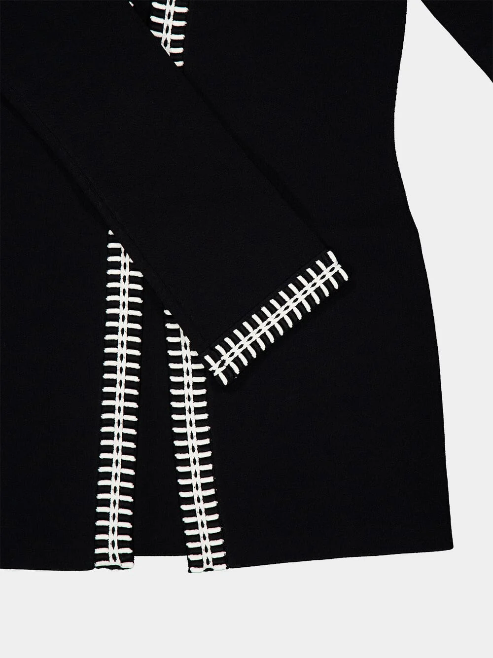 Black and Ecru Eternal Cardigan - Image 5