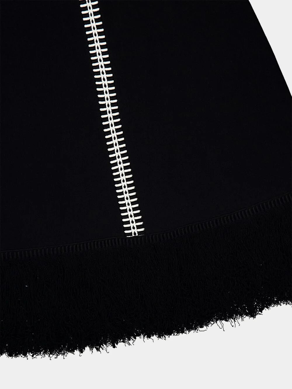 Black and Ecru Holiday Dress - Image 4
