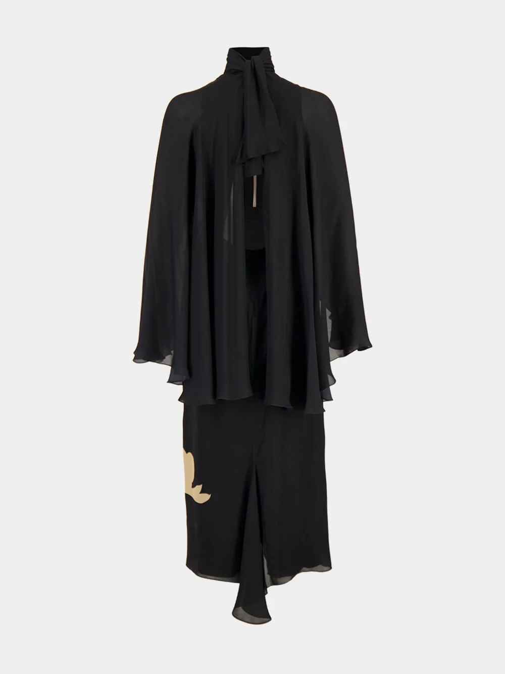Black and Sand Post Treasured Dress - Image 2