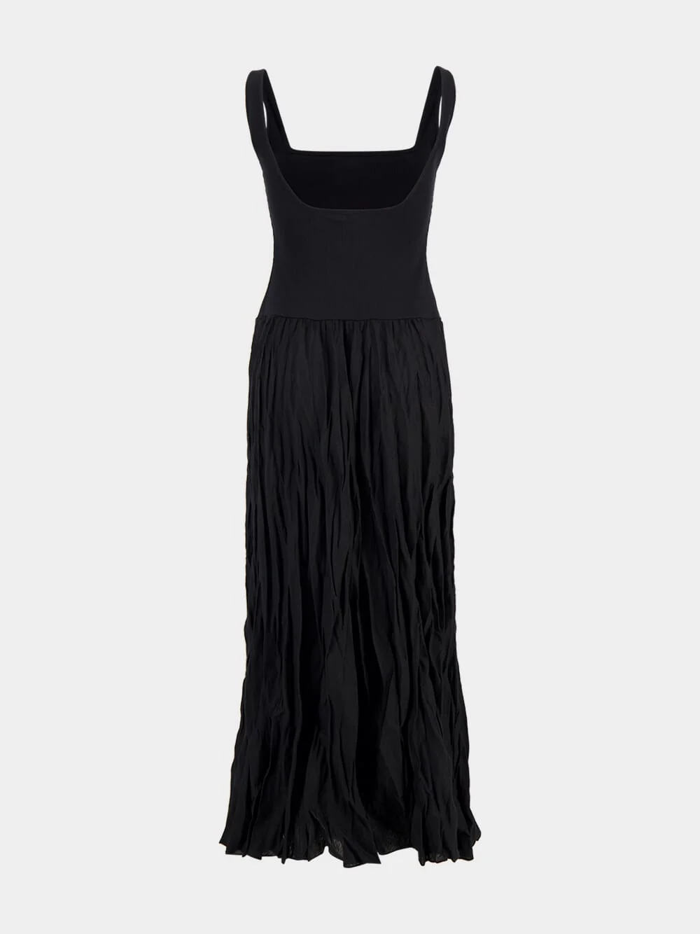 Black Maxi Mariner Dress - Image 3