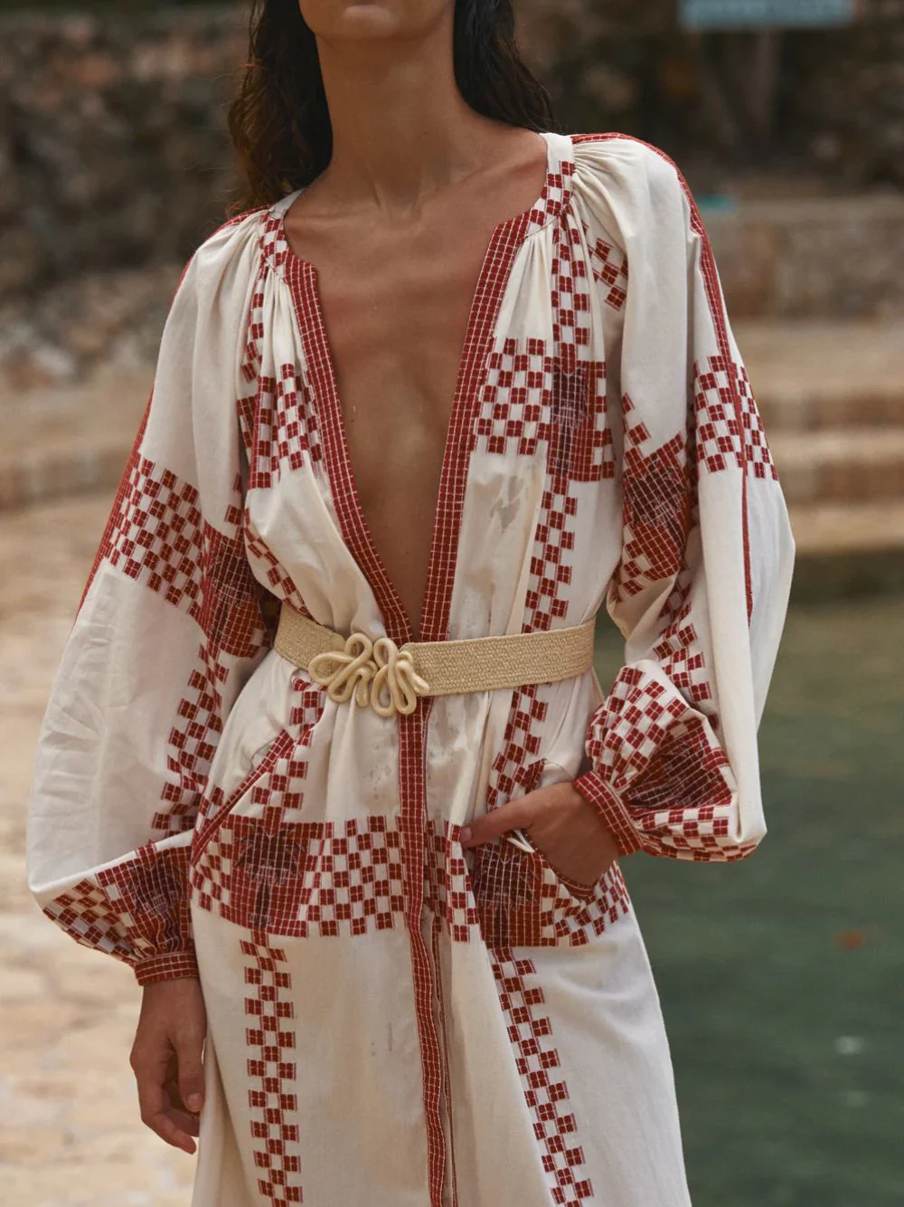 Diosa Geométrica Tunic Dress - Image 2