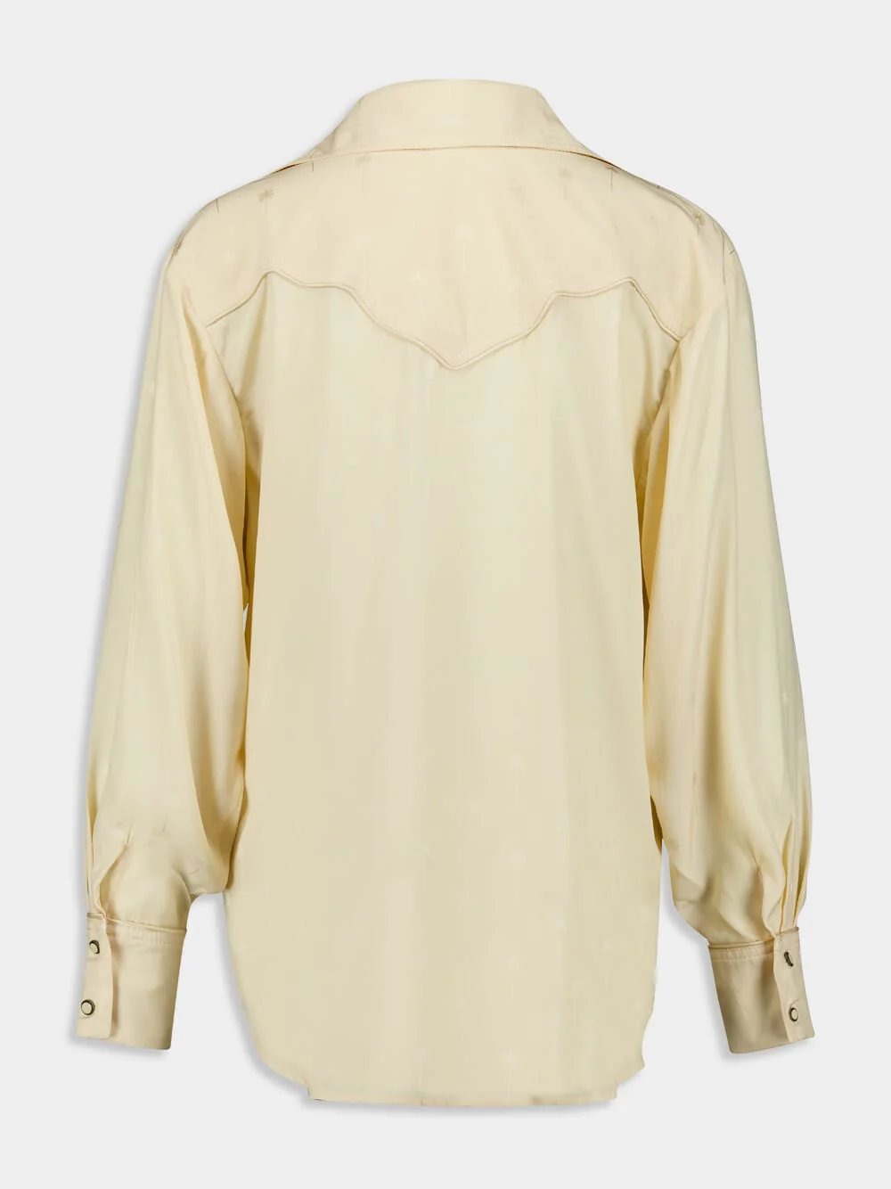 Lone Palm Silk Jacquard Shirt - Image 3