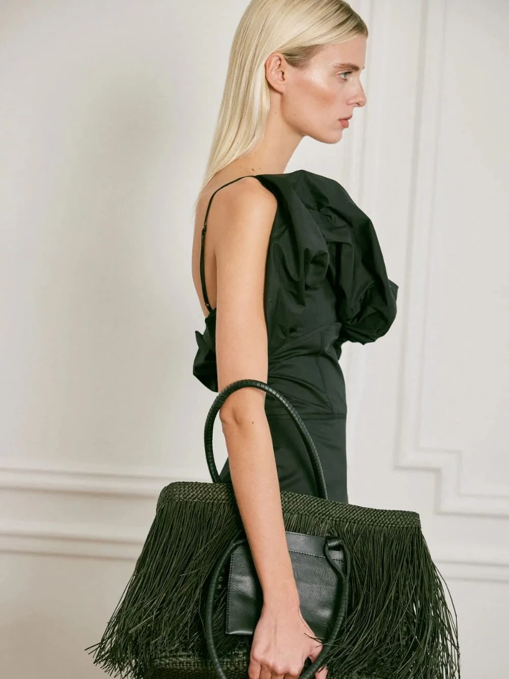 Noche Habanera Ruffled Gown - Image 4
