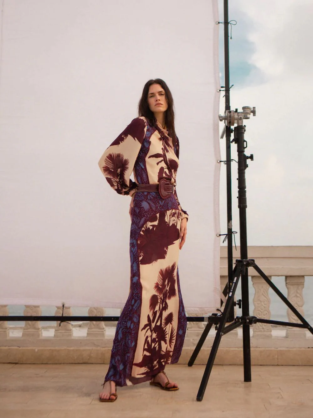 Nuevos Territorios Silk Maxi Skirt - Image 4