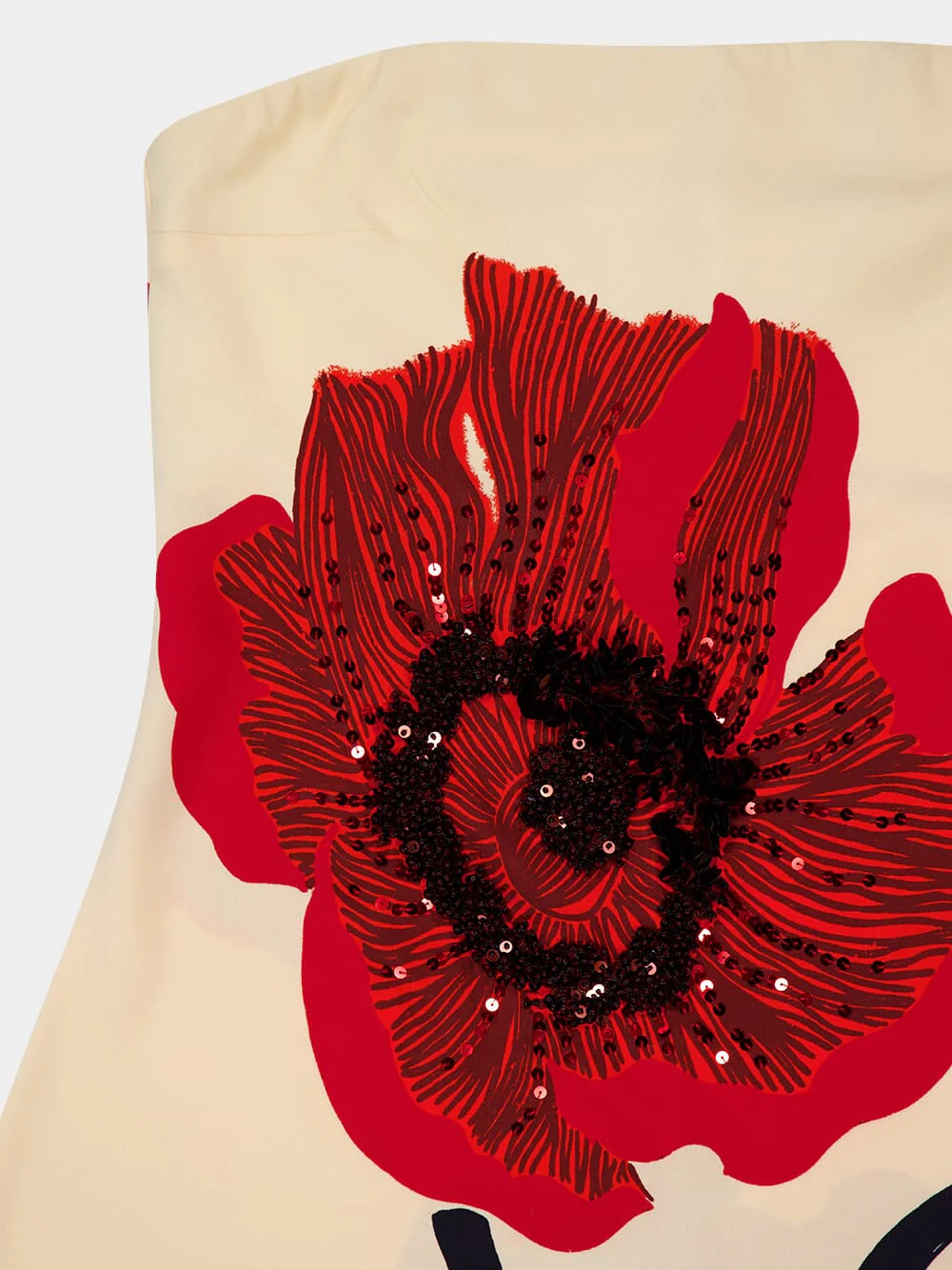 Red Petals Dress - Image 5