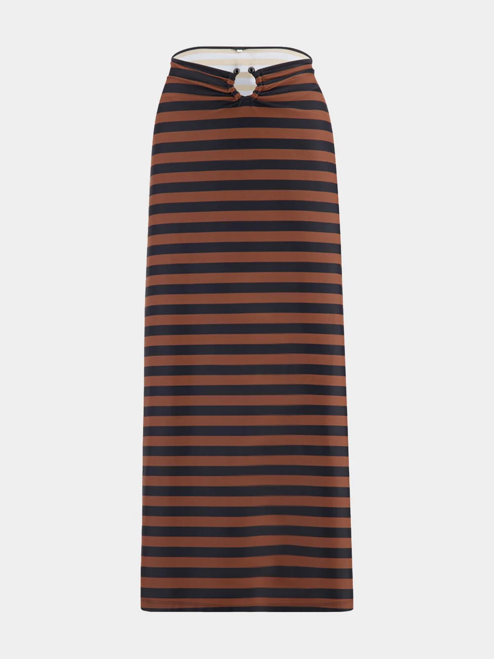 Stripes Anesha Midi Skirt - Image 2