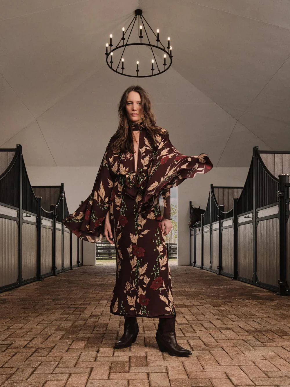 Wine and Sand Parajes Lejanos Dress - Image 2