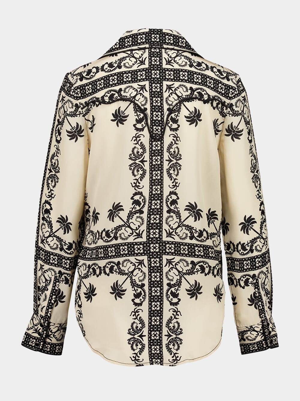 Ecru and Black Sonriente Shirt - Image 8