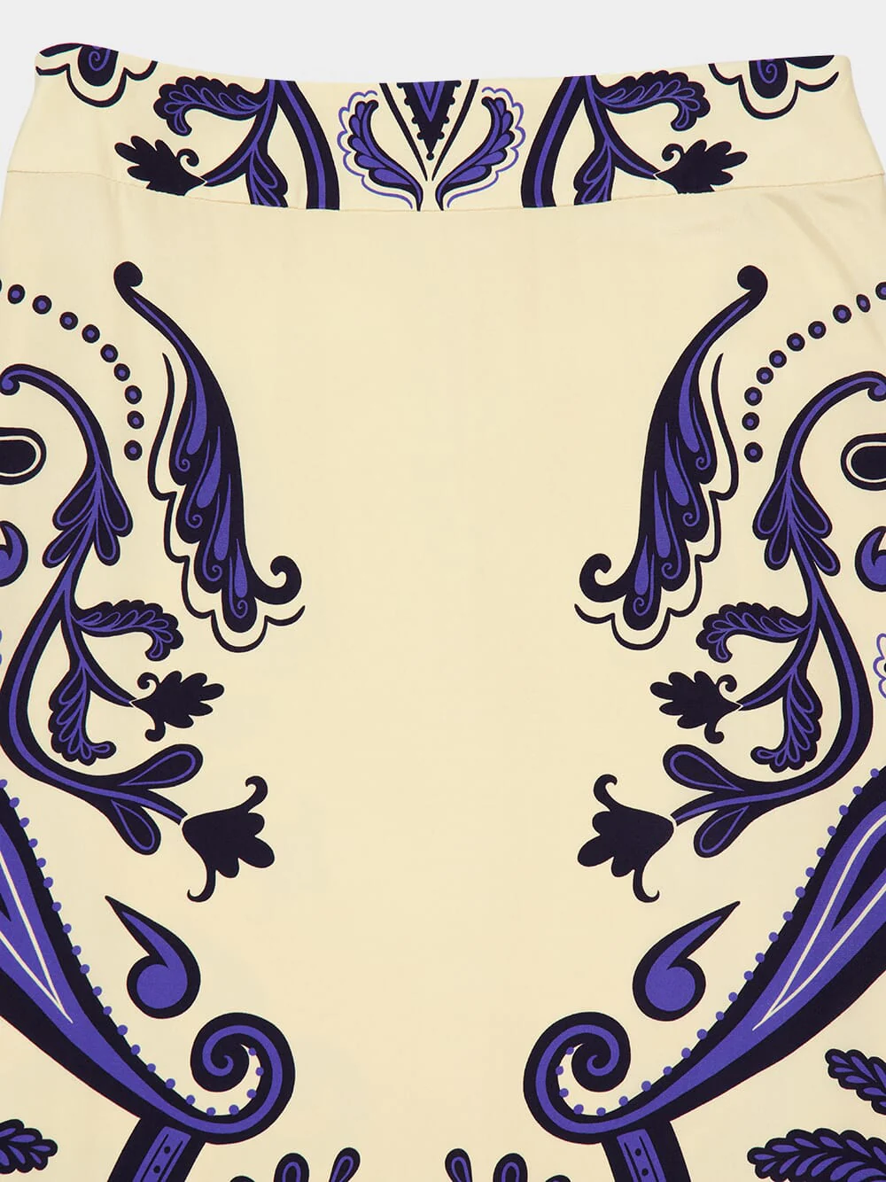 Ecru and Navy Everywhere Skirt - Image 3