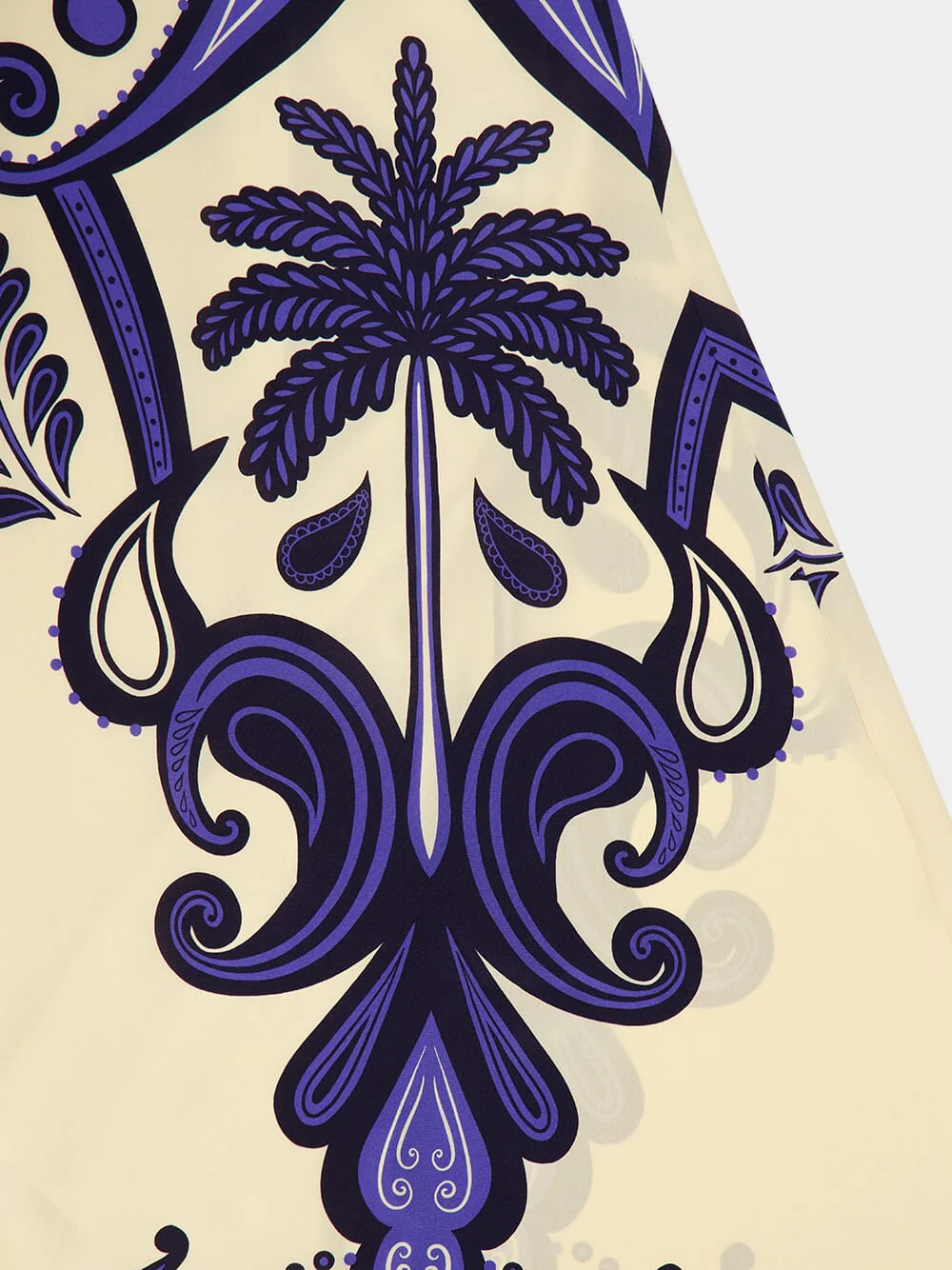 Ecru and Navy Everywhere Skirt - Image 4