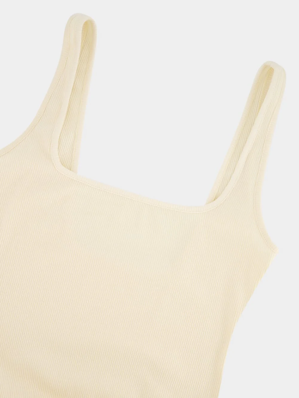 Ecru Mariner Rib Linen Maxi Dress - Image 4