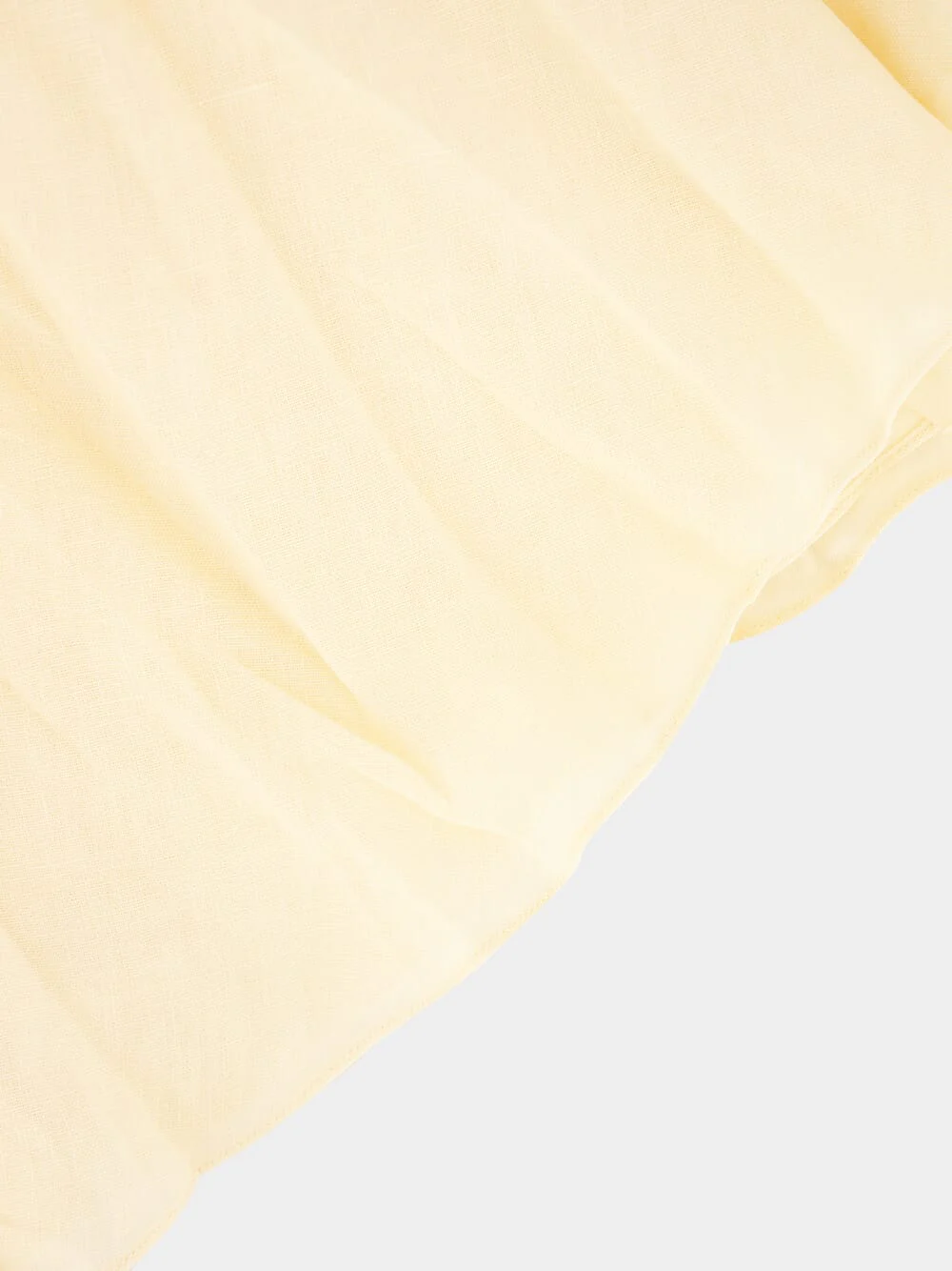 Ecru Mariner Rib Linen Maxi Dress - Image 5