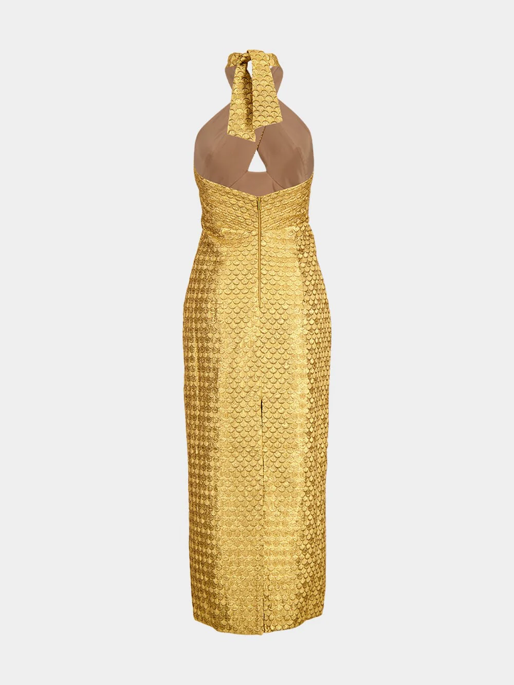 Gold Elegant Expedition Dress - Image 3