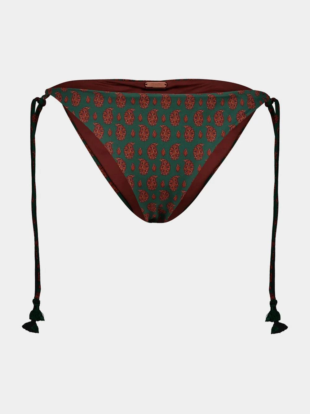 Green Sagrado Tie-Side Bikini Bottom