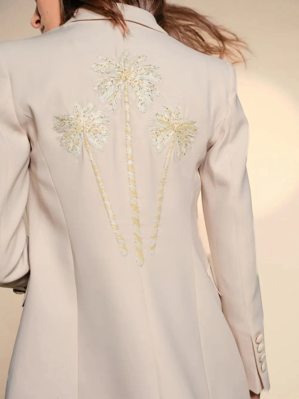 Herencias Del Alma Jacket in Sand - Image 2
