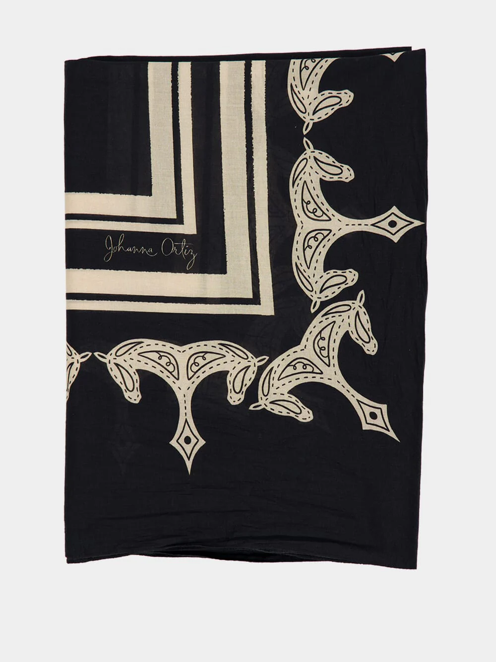 Iconic Black Ancestral Palm Pareo - Image 4