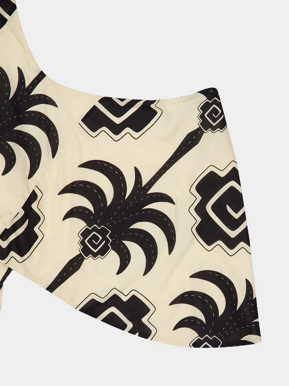 Imagery Palm Print Halterneck Top - Image 4