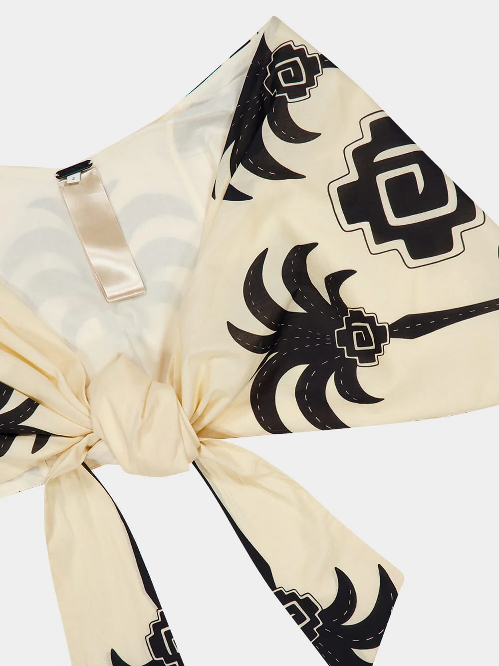 Imagery Palm Print Halterneck Top - Image 5