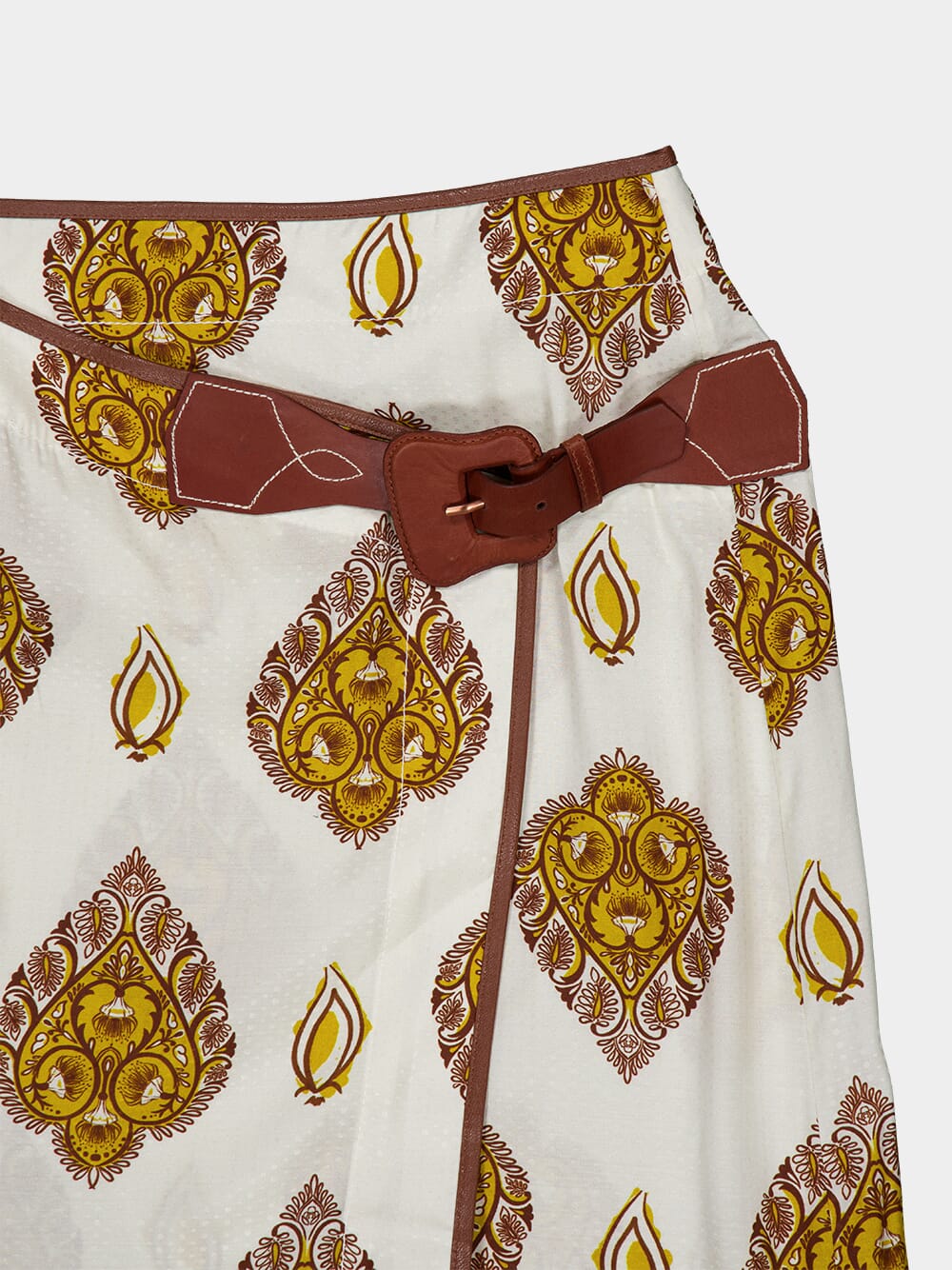 India Wrap Midi-Skirt - Image 4