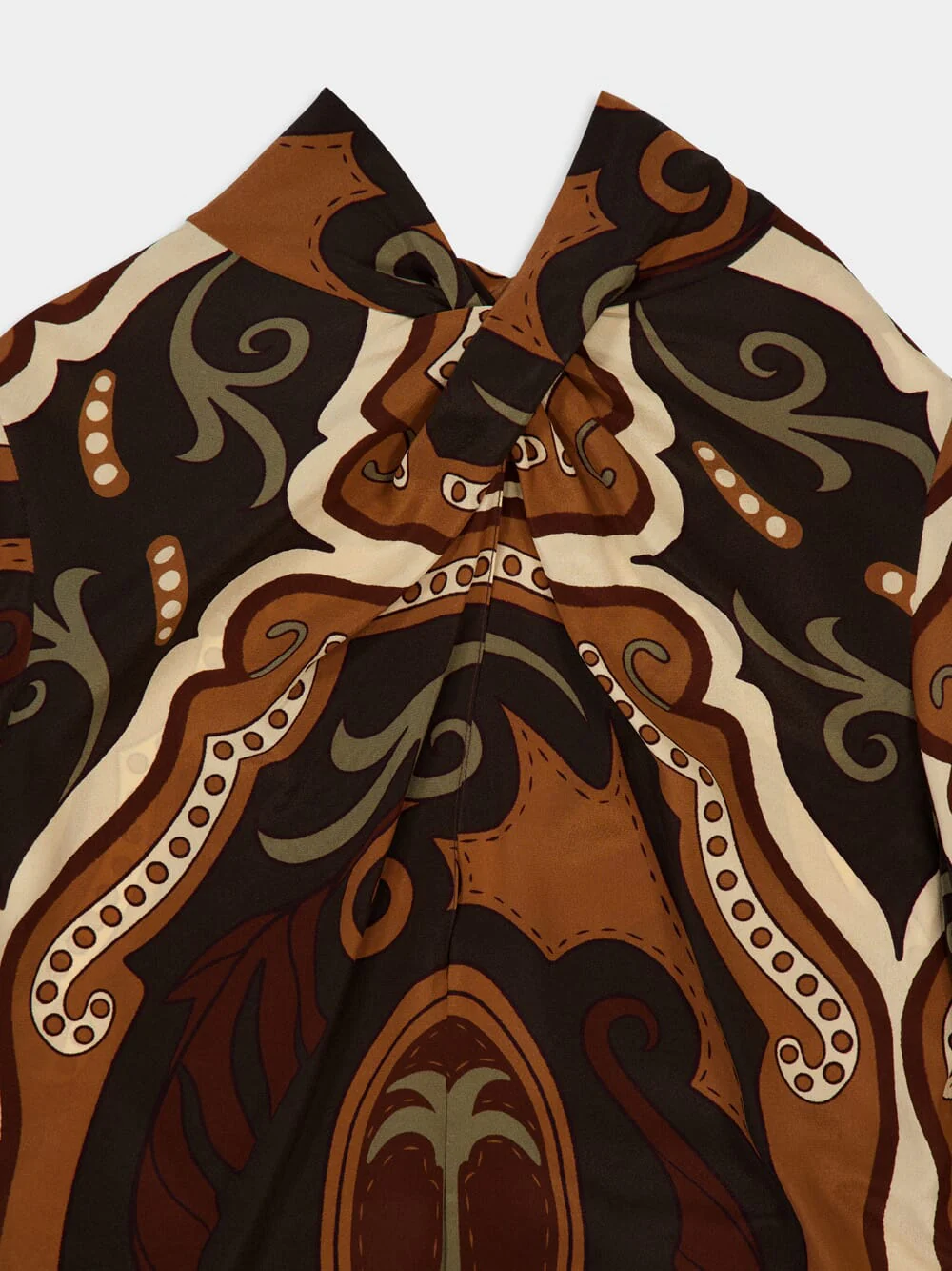 Intricate Islands Silk Top - Image 3